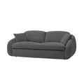 **Elegantes graues Sofa mit großzügigem Sitzkomfort und modernem Design**